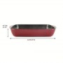 Stoneline | Yes | Casserole dish | 21477 | 4.5 L | 40x27 cm | Borosilicate glass | Red | Dishwasher proof - 3